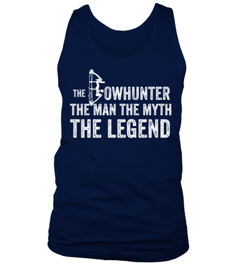 funny bow hunting bowhunter-man myth legend Tank Top Unisex