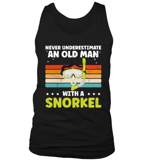 Funny Snorkeling Dive Design For Snorkeler Cool Tank Top Unisex