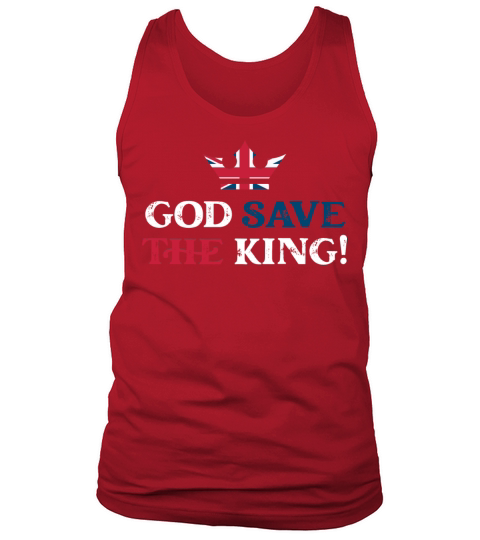 God Save The King Charles 2023 Coronation Tank Top Unisex