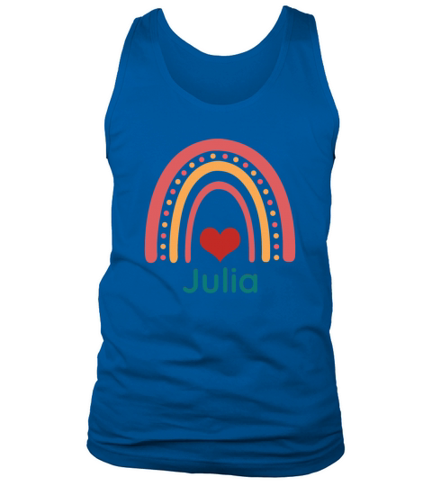 Julia Vintage Boho Rainbow Tank Top Unisex
