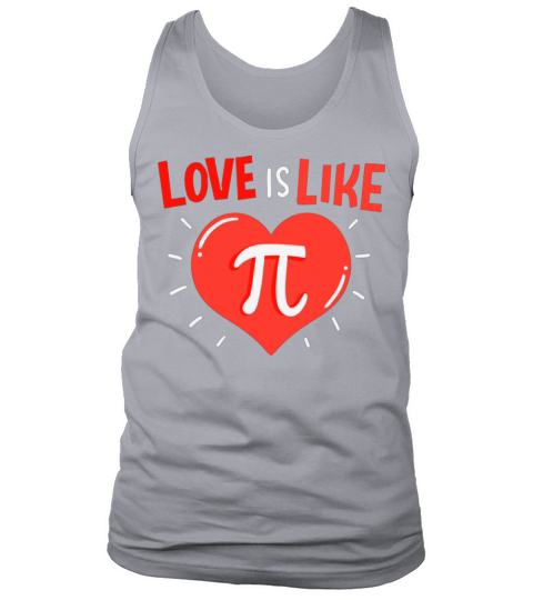 Love Like Pi Tank Top Unisex