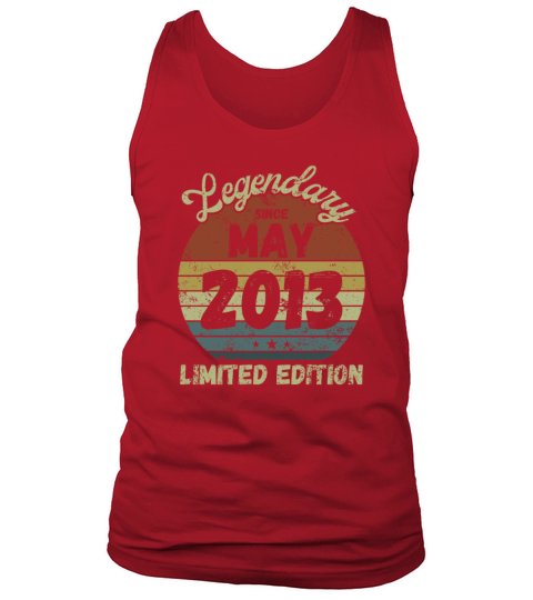 May 2013 - Vintage Birthday Present Tank Top Unisex