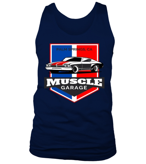 Muscle Car Garage Tank Top Unisex