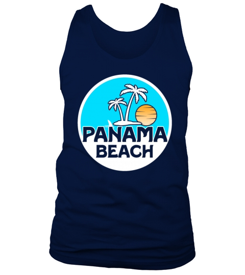 Panama Beach Sunshine Palm Tropical Land Tank Top Unisex