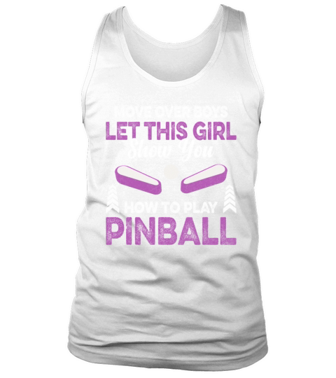 Pinball Machines Retro Vintage Arcade Game Lovers Tank Top Unisex
