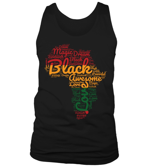 Pride Black History Mounth Proud African American Tank Top Unisex