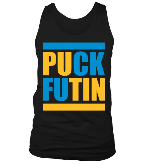 puck futin logo design Tank Top Unisex