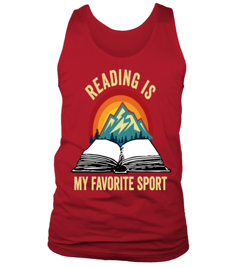 Reading Is My Favorite Sport Tank Top Unisex