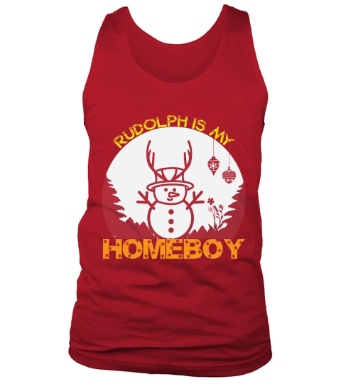 rRudolph is my homeboy christmas shirt Tank Top Unisex