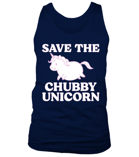 Save The Chubby Unicorns Tee Tank Top Unisex