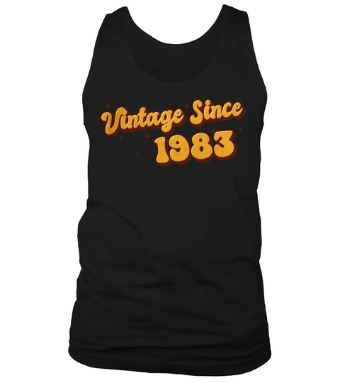 Vintage since 1940 40 Years Old - Groovy 40th Tank Top Unisex