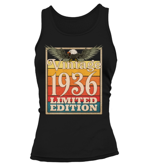 1936 Vintage Retro American Eagle Limited Edition Tank top Woman