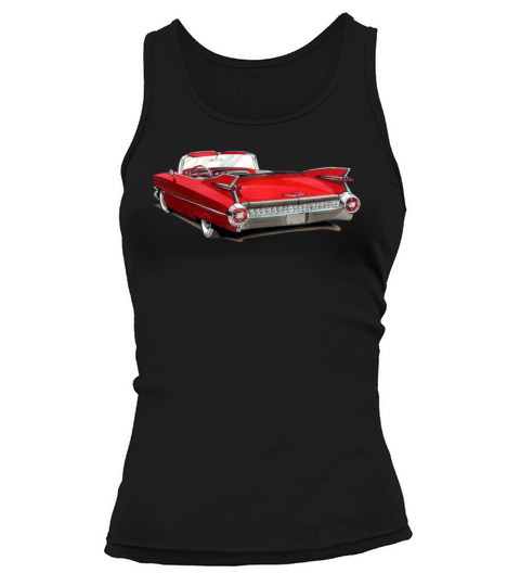 1959 Red Cadillac Tank top Woman