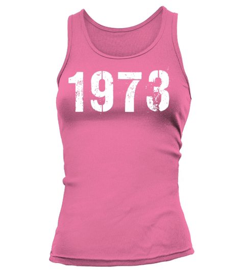 1973 Vintage Birthday since in 1973 Tank top Woman