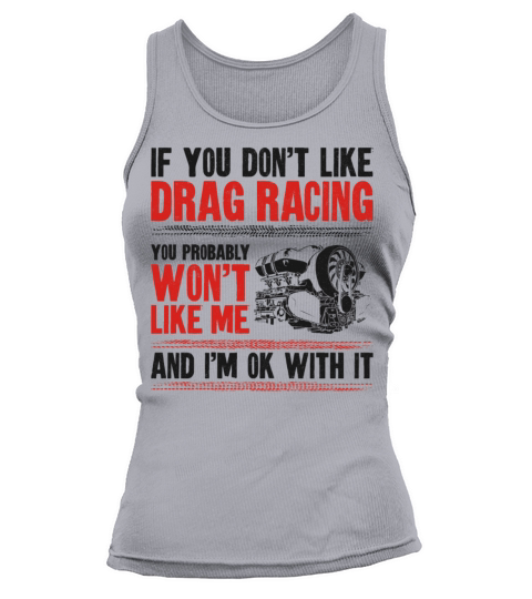 Drag Racing Race Car Vintage If Tank top Woman