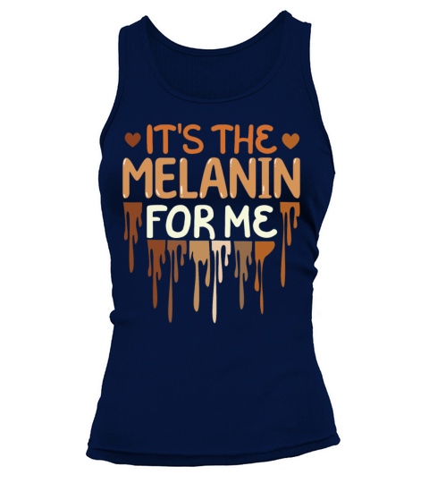 Dripping Colors Melanin Pride Black History Month Tank top Woman