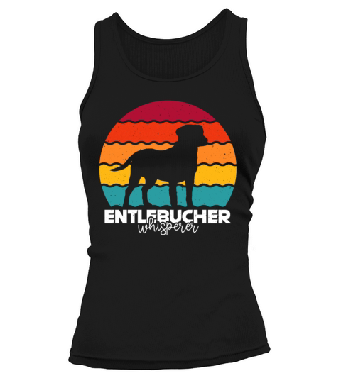 Entlebucher Mountain Dog Whisperer Retro Vintage Tank top Woman