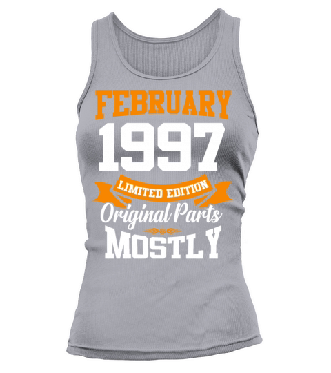 February 1997 Vintage Birthday Present Tank top Woman