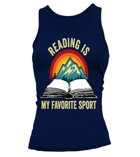 Reading Is My Favorite Sport Tank top Woman