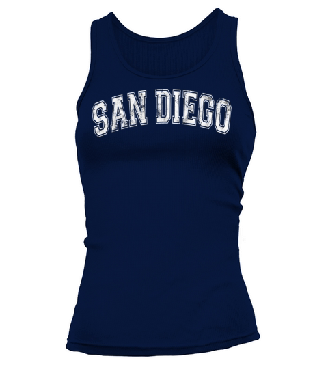 San Diego Classic Vintage Sweat California State Tank top Woman
