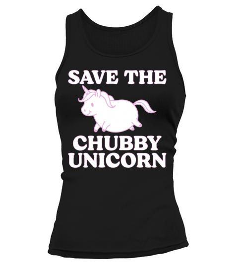 Save The Chubby Unicorns Tee Tank top Woman