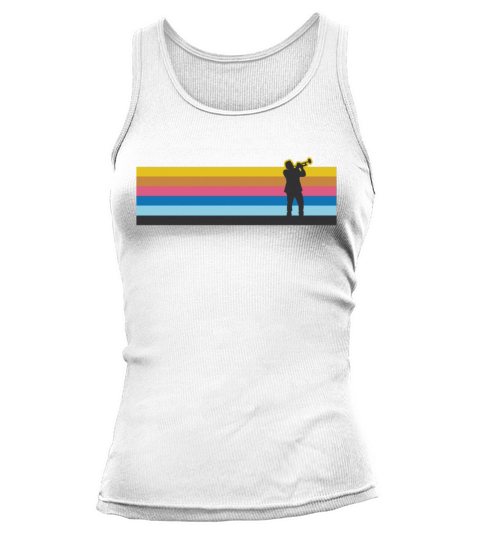 Trumpet Player Retro Vintage Tank top Woman