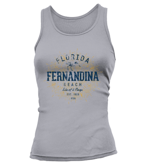 Vintage Fernandina Beach Tank top Woman