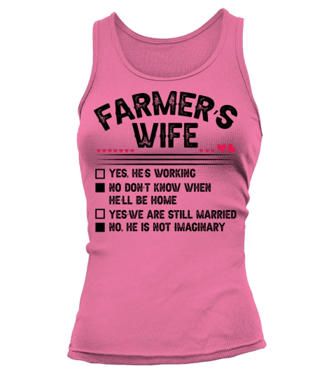 Womens Farmer s Wife Checklist funny saying gift Tank top Woman