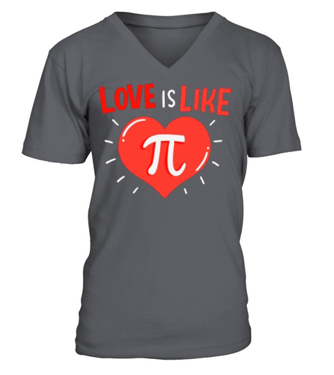 Love Like Pi V-Neck T-shirt