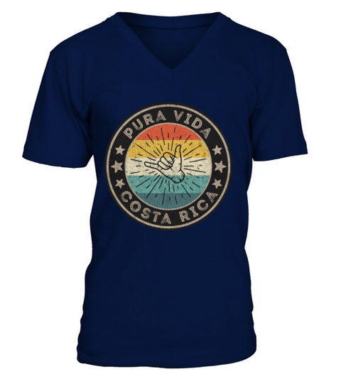 Surf Quote Clothes Surfing Accessories Costa Rica V-Neck T-shirt