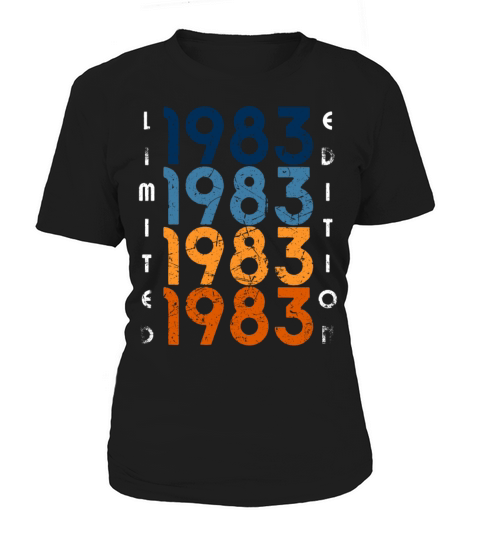 40 Years Vintage 1983 Retro 40th Birthday Women's T-Shirt