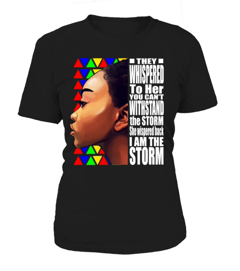 Africa Woman Black History Month Powerful Quotes Women's T-Shirt