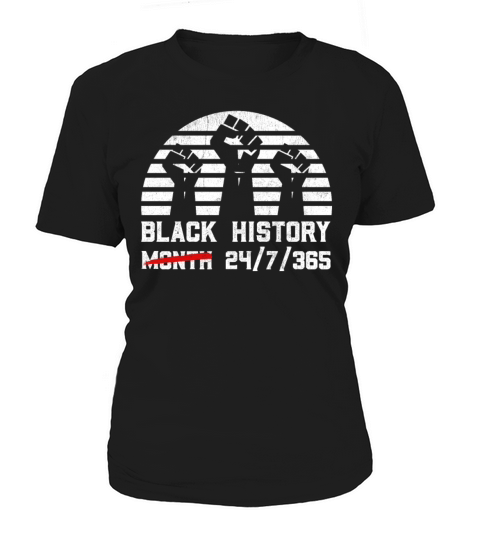 Black History Month USA Black History African Women's T-Shirt