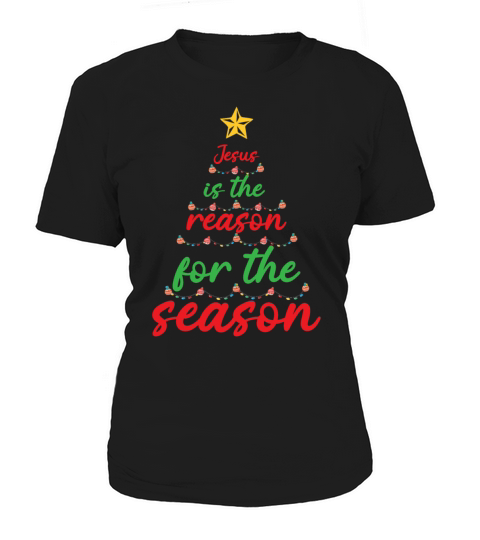 Jesus Is The Reason For The Seasonreligious womens Women's T-Shirt