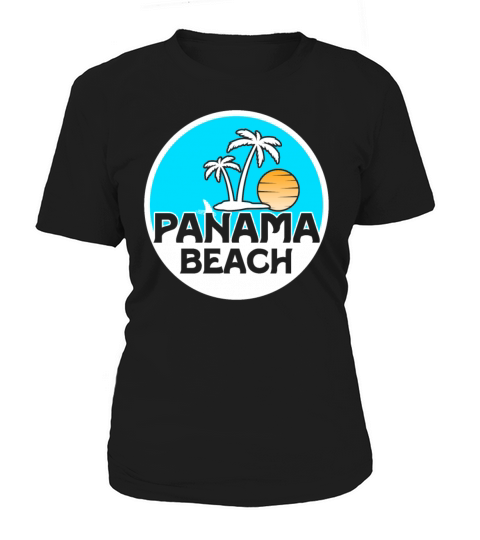 Panama Beach Sunshine Palm Tropical Land Women's T-Shirt
