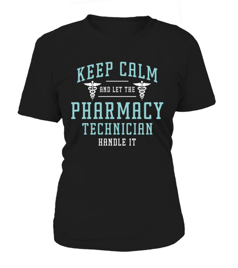 Pharmacy Technician Keep Calm And Loves Medication Women's T-Shirt
