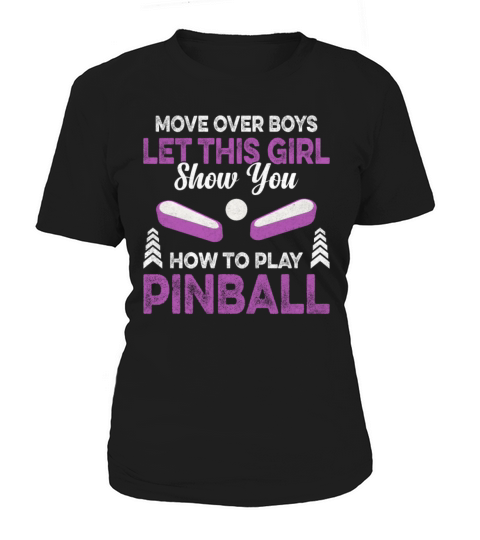 Pinball Machines Retro Vintage Arcade Game Lovers Women's T-Shirt
