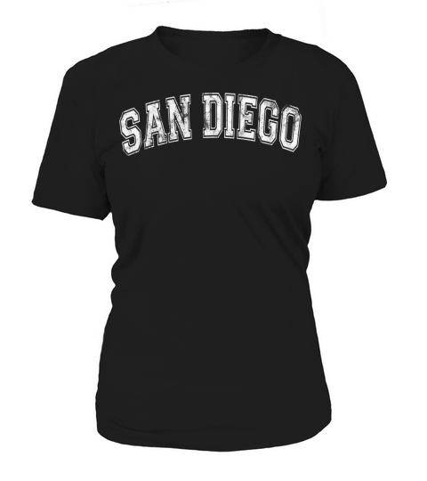 San Diego Classic Vintage Sweat California State Women's T-Shirt