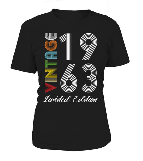 Vintage 1963 Vintage Birthday Retro Vintage Women's T-Shirt