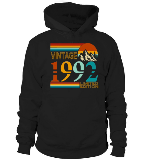 1992 vintage vintage retro birthday gift Hoodie Unisex