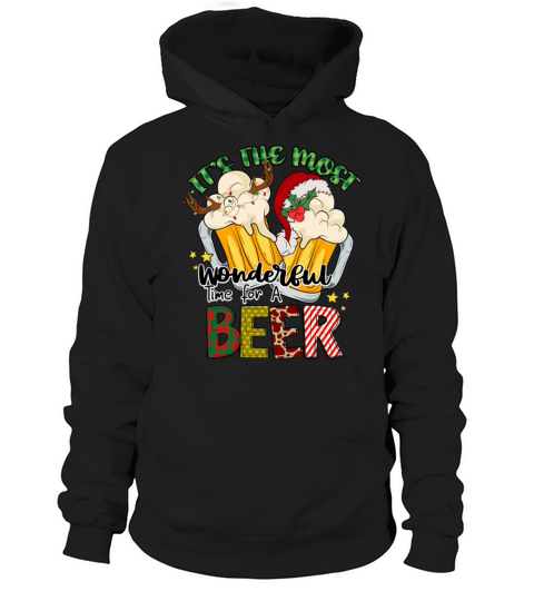 Funny Christmas For Beer Lovers Hoodie Unisex