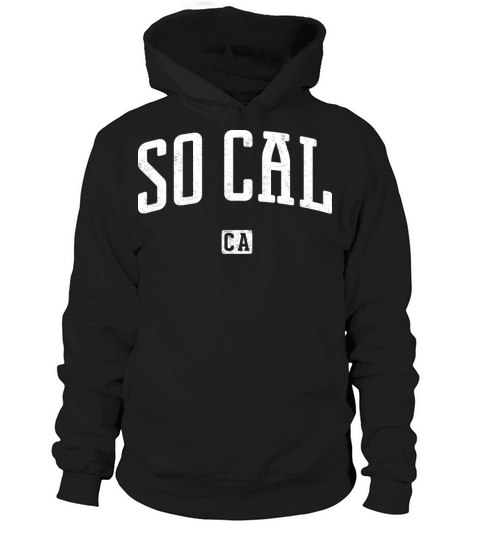 SoCal California Vintage Style Hoodie Unisex