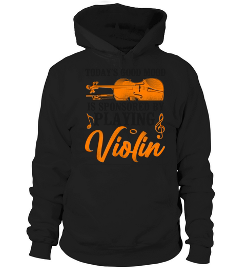 Violin Violinist Vintage Todays Hoodie Unisex