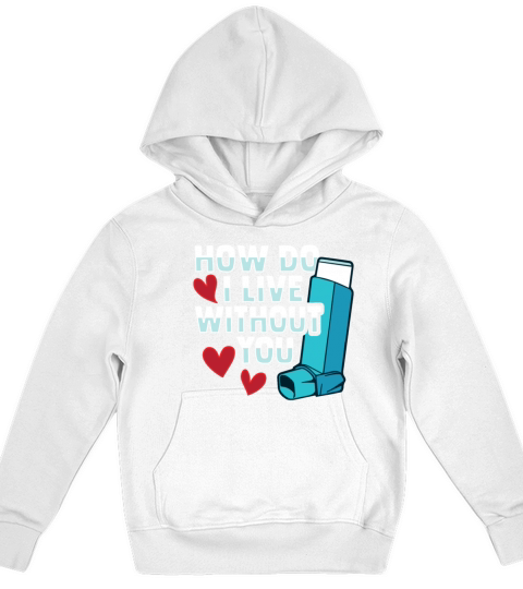 Albuterol Asthma Inhaler Design for an Asthmatic Kids Hoodie