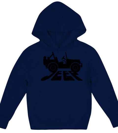 Jeep Vintage Kids Hoodie