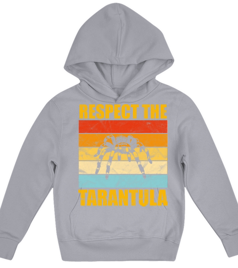 Respect The Tarantula Vintage Sunset Cute Womens Kids Hoodie