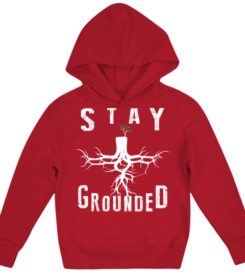 Stay Grounded Power Electrical Journeyman Lineman Kids Hoodie