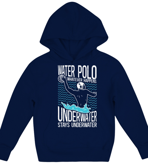 Water Polo Vintage Water Polo What Kids Hoodie