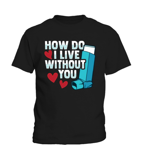 Albuterol Asthma Inhaler Design for an Asthmatic Kids T-Shirt