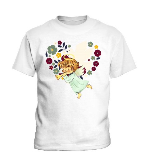 Heavenly Angel Vintage Kids T-Shirt